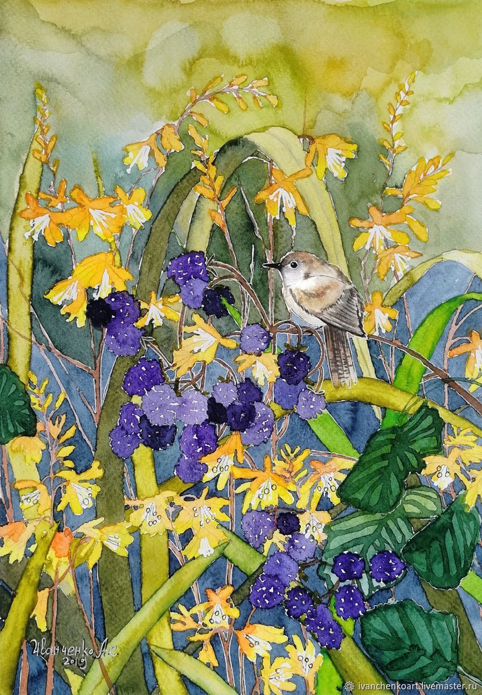 Цветы и ягоды