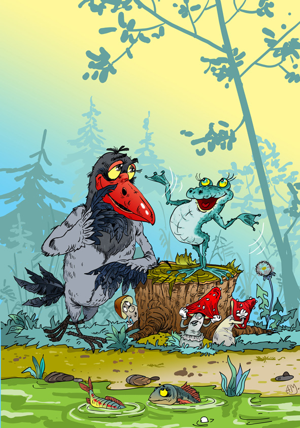 Сказка о лягушонке