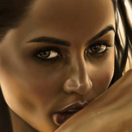 Digital портрет Ana de Armas
