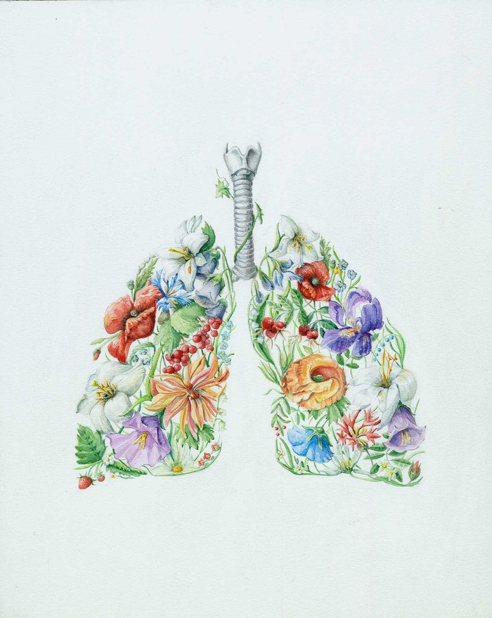 Живые легкие (выполнено на заказ)
