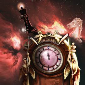 "Ход конём", Иллюстр. по роману В Пелевина "Круть"