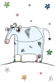 Ромашковая корова