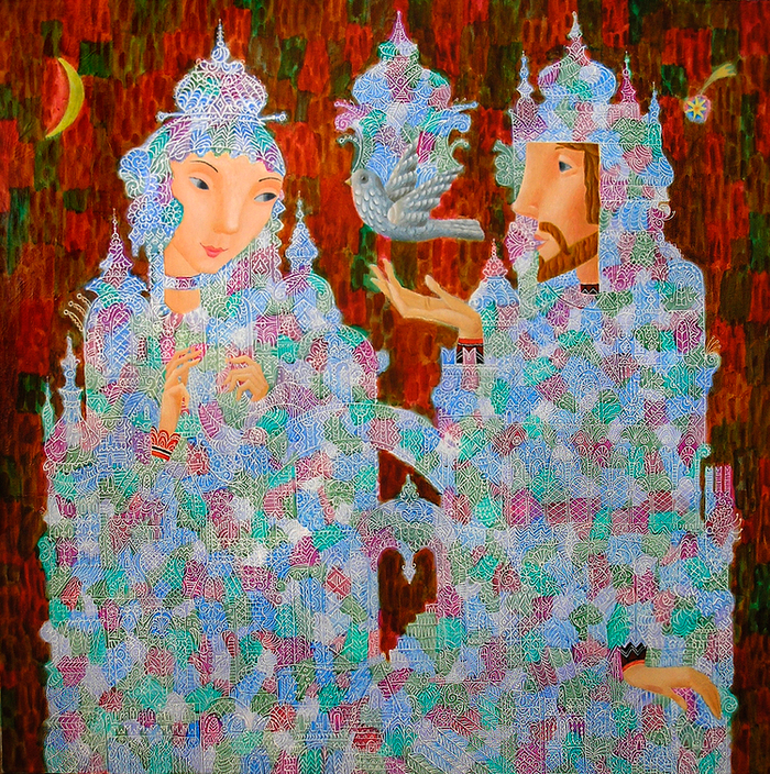 Тонкое кружево любви между Востоком и Западом