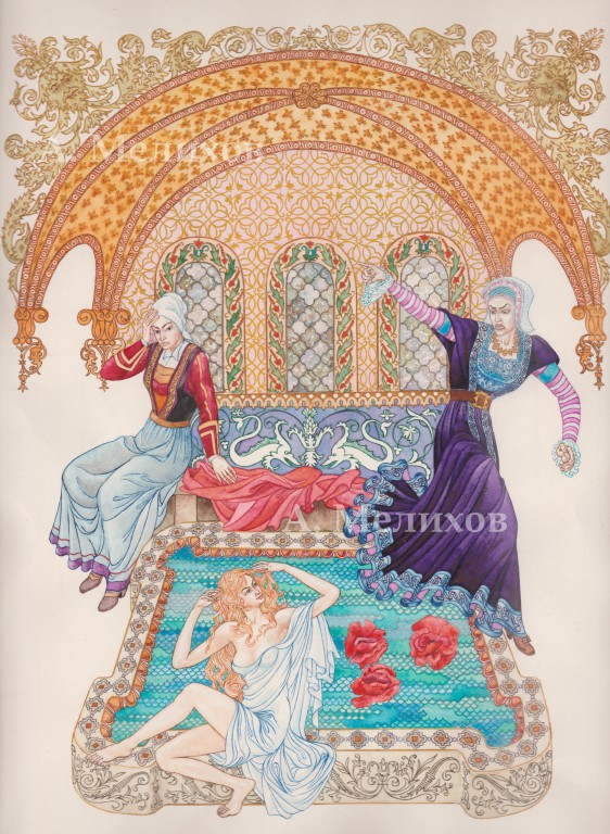 Г. Х. Андерсен "Дикие лебеди" 1