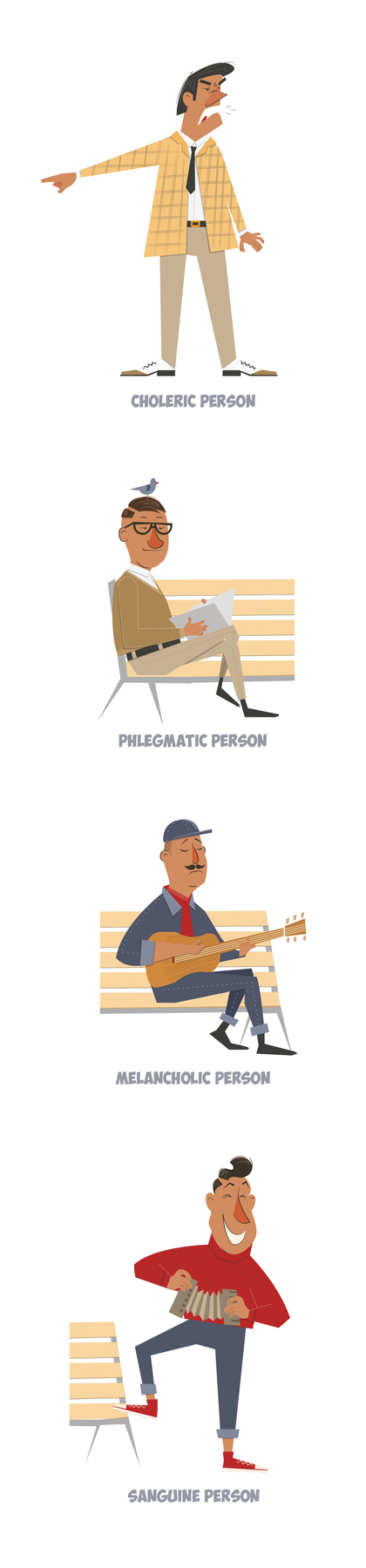 Персонажи к инфографике