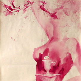  Автопортрет КОРАБЛИКИ. Свиток живописи тушью