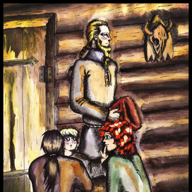 Иллюстрация по комиксу