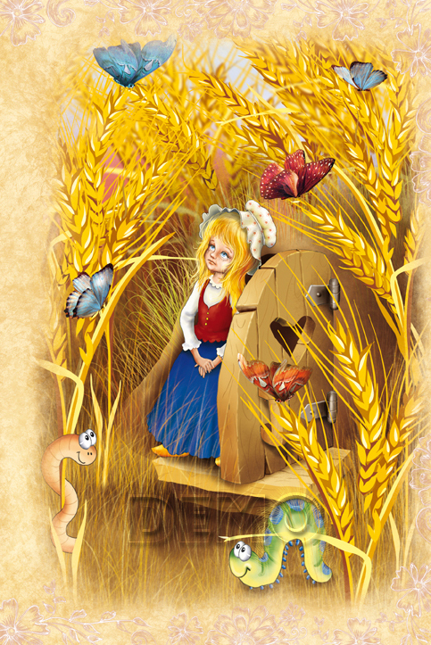 "дюймовочка" иллюстрация 18