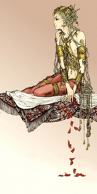 Рисунок для обложки к роману Алекса Гарридо &quot;Акамие&quot;