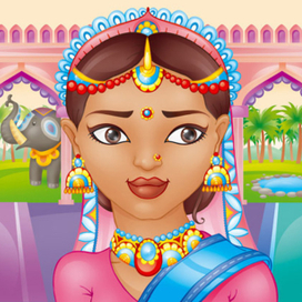 индианка Дамаянти (серия *принцессы мира*)