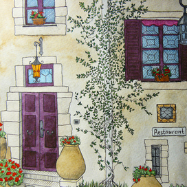 Итальянский дворик