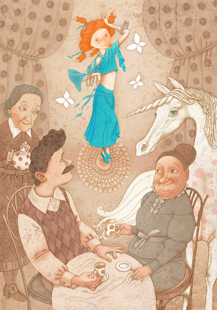 девочка с рыжим характером. 2.