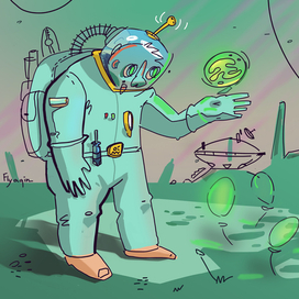 Космические цветы