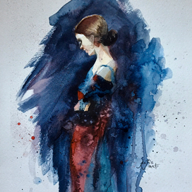 Girl in the dark (девушка в темноте)