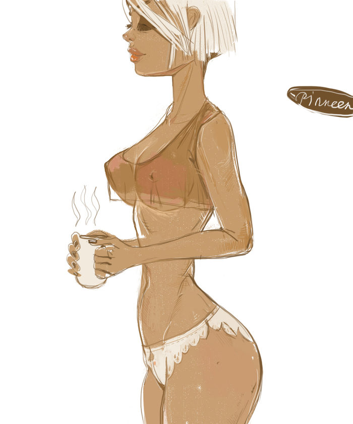 Кофе с молоком.