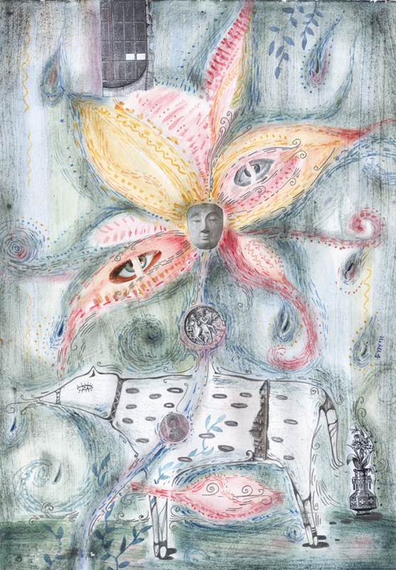 Где тpава pостом как день...