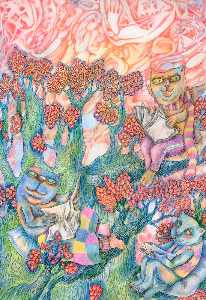 Дуб престарелых котов ученых