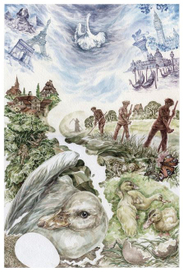 Ханс К. Андерсен "Гадкий Утёнок" ( 3-я страница)