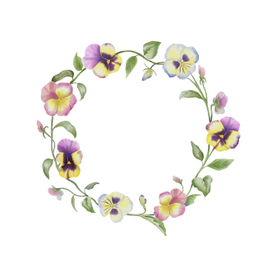 Цветочный венок 