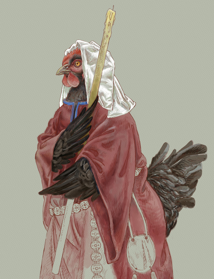 Добрая курица Кантарт