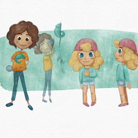 Разработка персонажей для книги