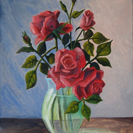 Красные розы