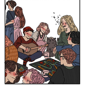 Страница из авторского комикса 