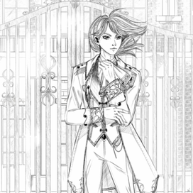 Официальная иллюстрация к книге "Юнофа: дитя войны"