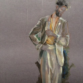 Скетч акварелью