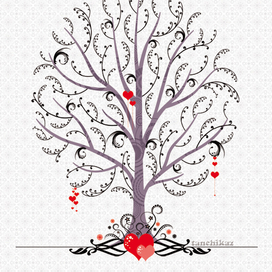Свадебное дерево пожеланий