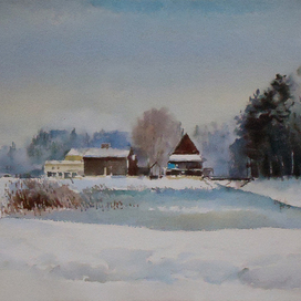 ,,Зимнее утро,,