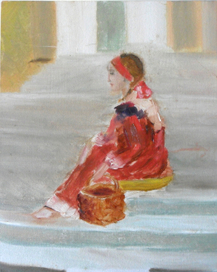 a girl 