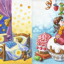 Иллюстрация к книге Боковой Т. &quot;Стихи про малышей  для чтения в детском саду&quot;. Издательств