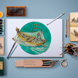 Вьетнамский рыбак