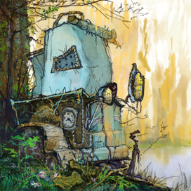 Старая повозка