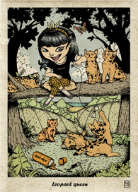Leopard queen