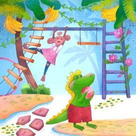"Сказки про детский сад" для издательства Clever