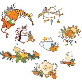 Зимние предметы