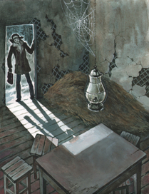 иллюстрация к сказке о потерянном времени Шварц