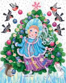 оформление бумажного пакета