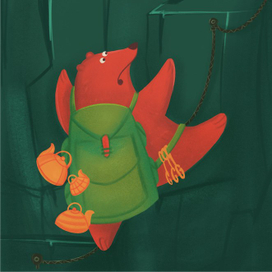 Медведь-скалолаз