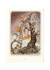 О Генри "Последний лист". Страница с иллюстрацией