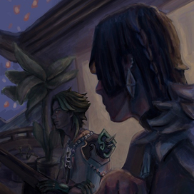 Беседа на террасе