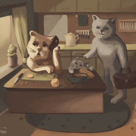 Котиковая семья Part 1