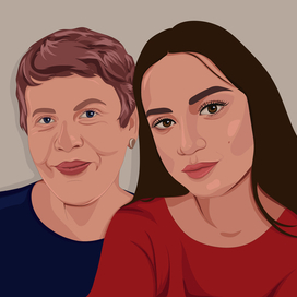 Векторный портрет