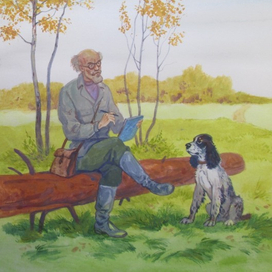 Пришвин "Рассказы о животных" (авантитул)