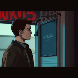 Персонаж с фоном