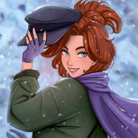 Иллюстрация "Анастасия"