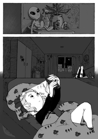 комикс "полёт"