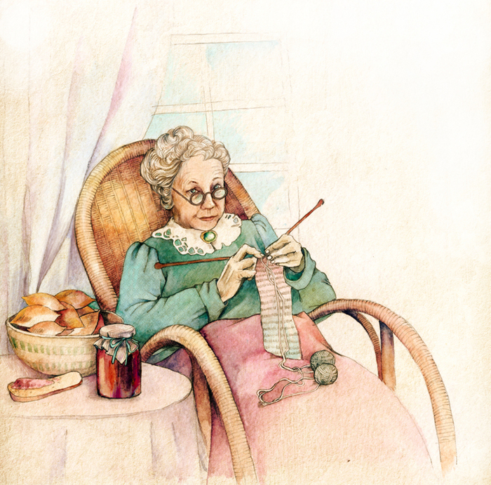 Иллюстрация к детскому стихотворению